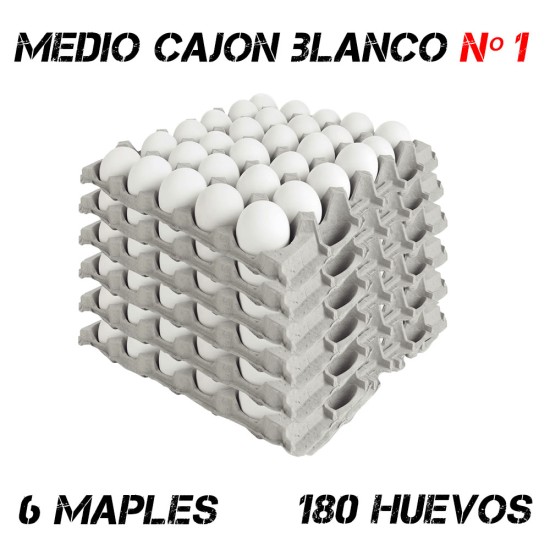 MEDIO CAJON HUEVOS B1  <b>  (PRECIO EN EFECTIVO) </b> 